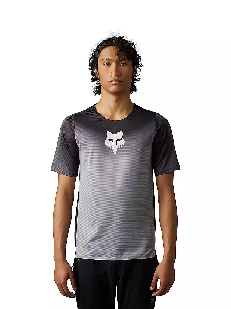 FOX | Herren MTB-Shirt Flexair Novah SS | grau