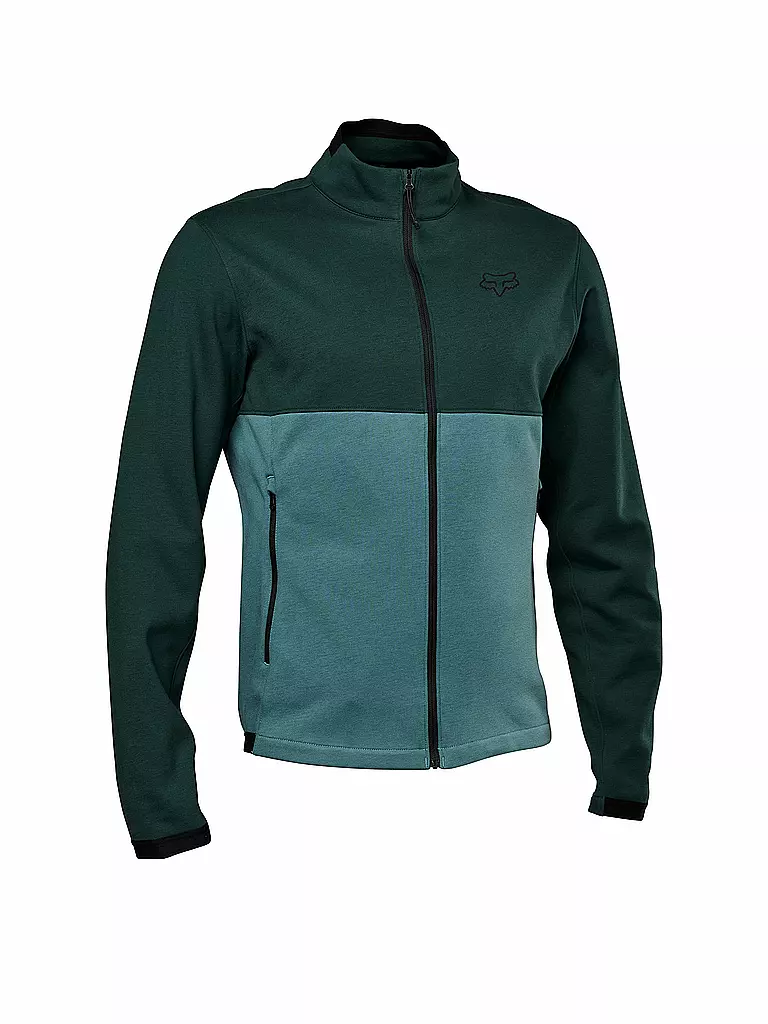 FOX | Herren Radjacke Ranger Fire Fleece Crew | petrol