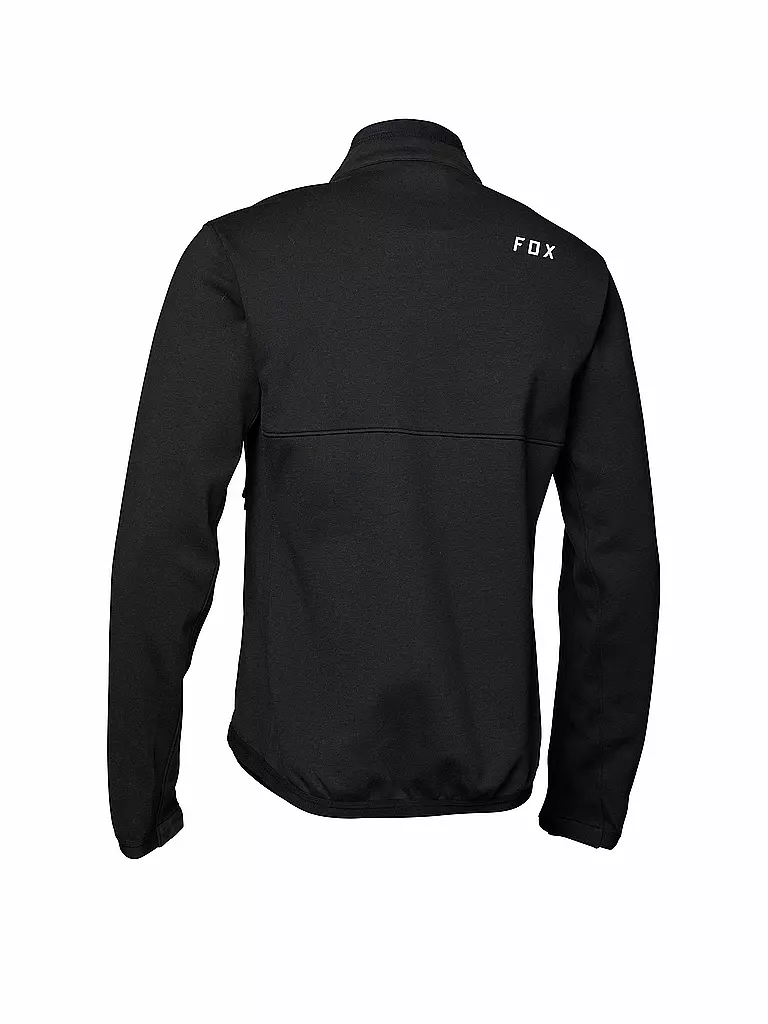 FOX | Herren Radjacke Ranger Fire Fleece Crew | schwarz