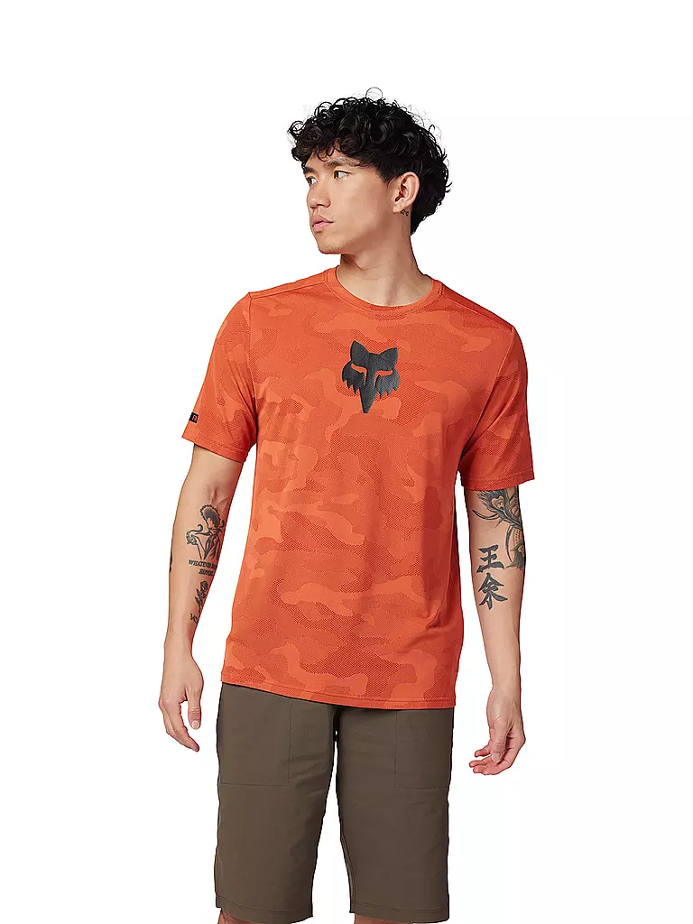 FOX | Herren Radshirt  Jersey Ranger TruDri™ | rot