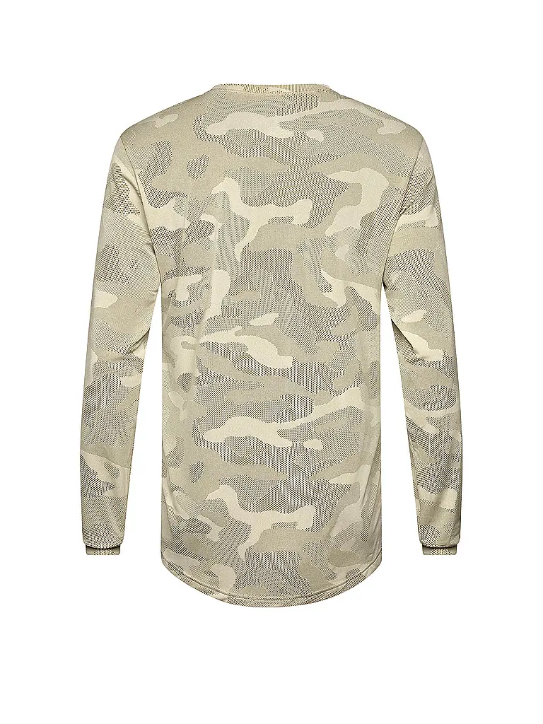 FOX | Herren Radshirt  Langarm-Jersey Ranger TruDri™ | beige