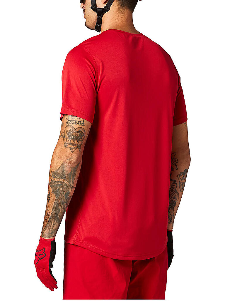 FOX | Herren Radshirt Ranger Block | rot