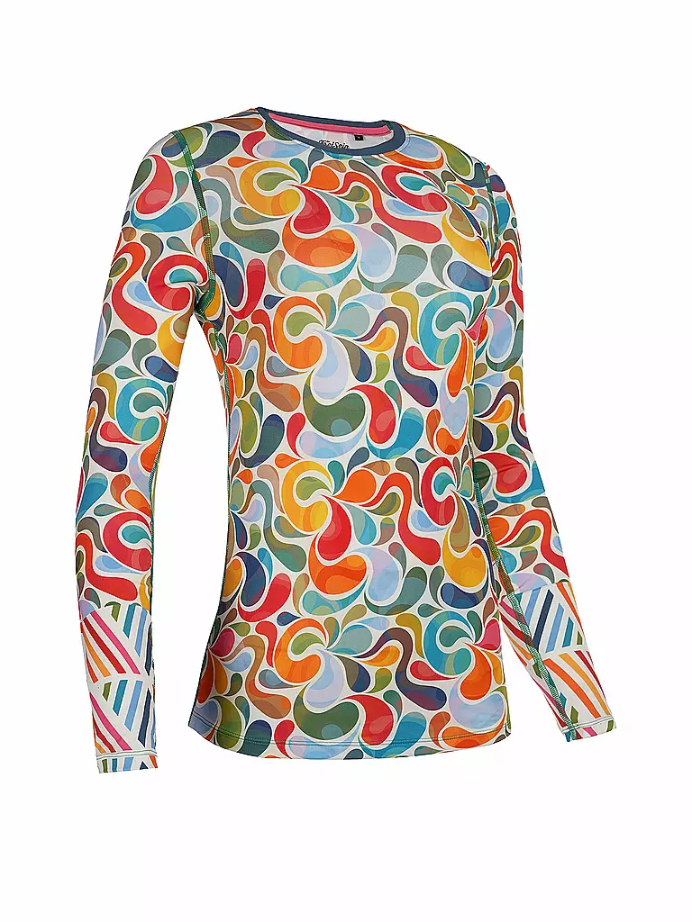 FREISEIN | Damen Shirt Cool 'n Light & Quickdry Autumnblossoms | bunt