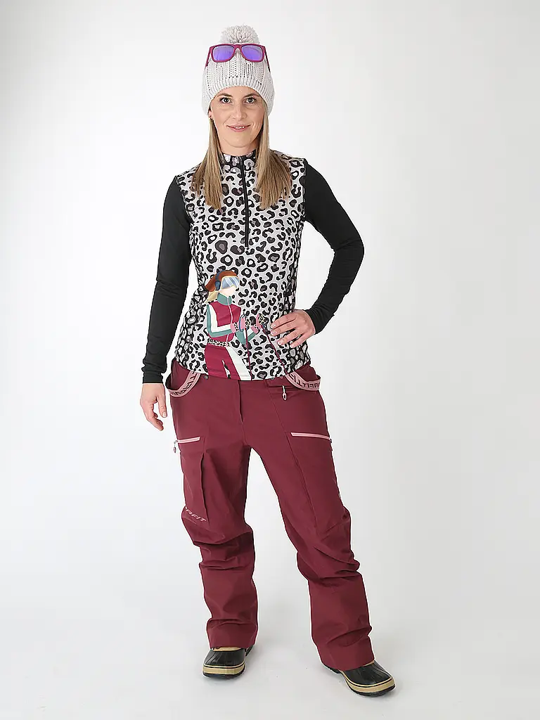 FREISEIN | Damen Unterziehshirt SnowShoes | bunt