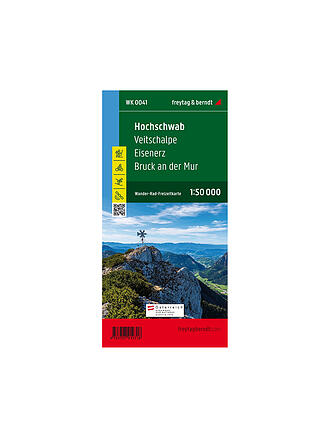 FREYTAG & BERNDT | Wanderkarte WK 0041 Hochschwab - Veitschalpe - Eisenerz - Bruck an der Mur, 1:50.000