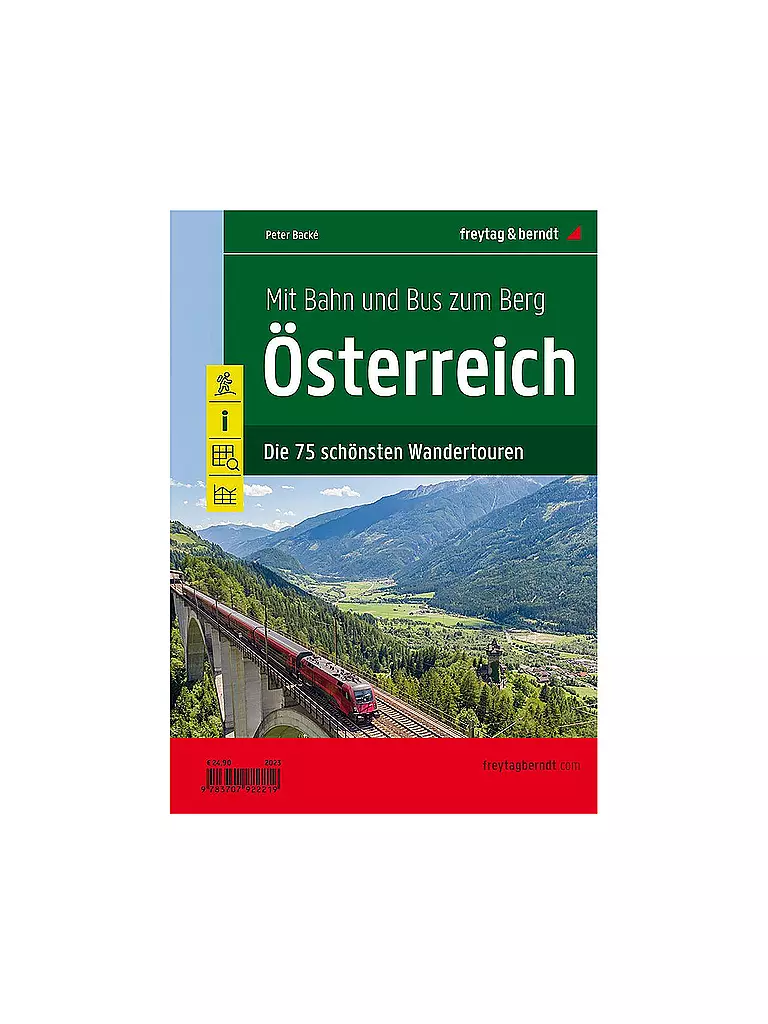 FREYTAG & BERNDT | Wanderführer Mit Bahn und Bus zum Berg - Österreich | Keine Farbe