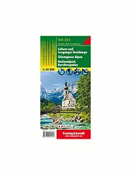 FREYTAG & BERNDT | Wanderkarte Loferer und Leoganger Steinberge, Chiemgauer Alpen, Nationalpark Berchtesgaden Maßstab 1:50.000 | keine Farbe