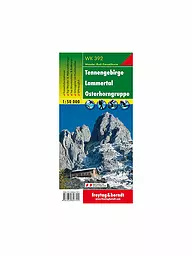 FREYTAG & BERNDT | Wanderkarte Tennengebirge - Lammertal - Osterhorngruppe 1:50.000 | keine Farbe