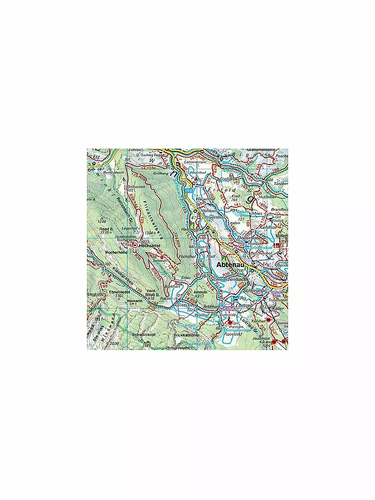 FREYTAG & BERNDT | Wanderkarte Tennengebirge - Lammertal - Osterhorngruppe 1:50.000 | keine Farbe