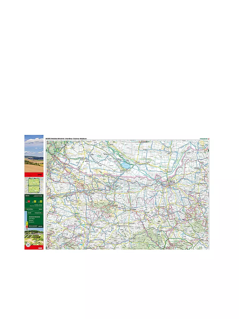 FREYTAG & BERNDT | Wanderkarte WK 0015 Westliches Weinviertel, 1:50.000 | keine Farbe