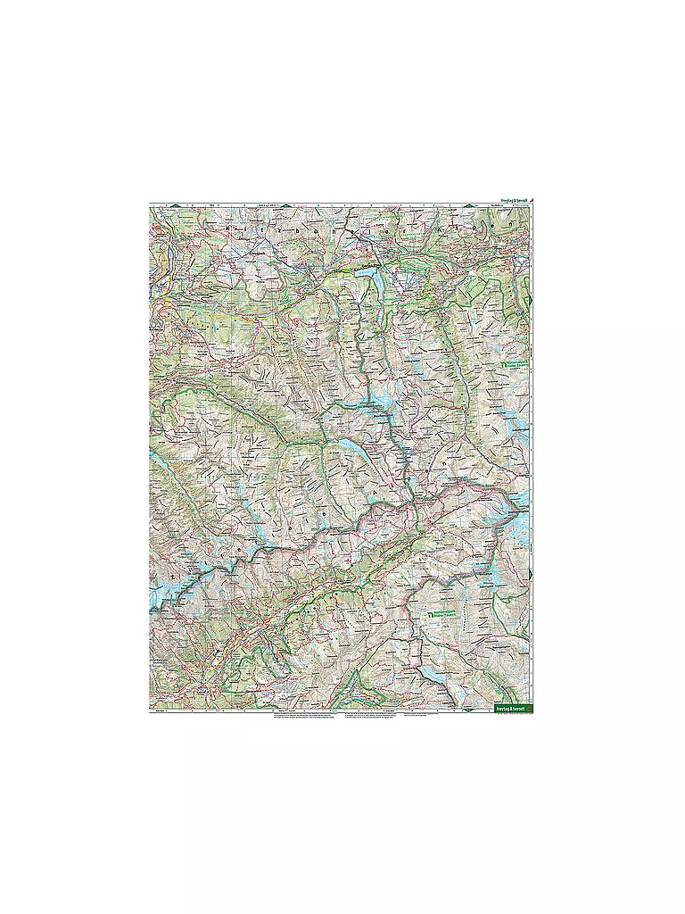 FREYTAG & BERNDT | Wanderkarte WK 0152 Zillertaler Alpen, 1:50.000 | keine Farbe
