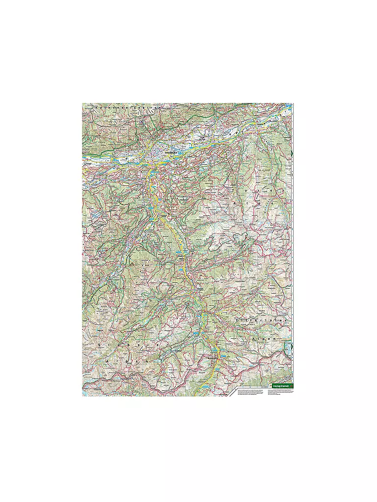 FREYTAG & BERNDT | Wanderkarte WK 0241 Innsbruck, 1:50.000 | keine Farbe
