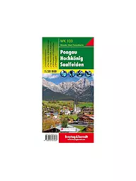 FREYTAG & BERNDT | Wanderkarte WK 103 Pongau - Hochkönig - Saalfelden, 1:50.000 | keine Farbe