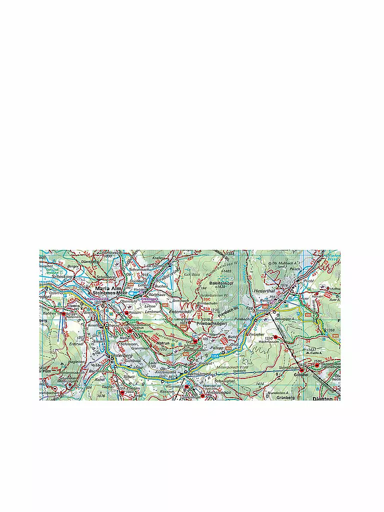 FREYTAG & BERNDT | Wanderkarte WK 103 Pongau - Hochkönig - Saalfelden, 1:50.000 | keine Farbe