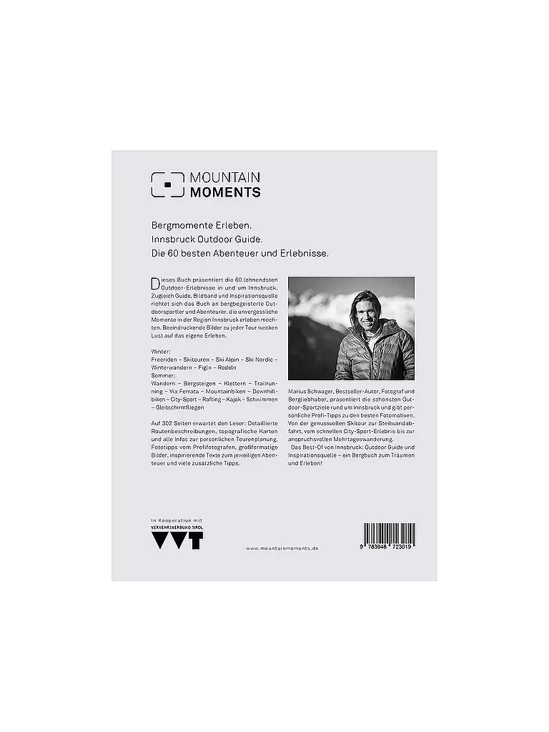 FREYTAG & BERNDT | Mountain Moments Innsbruck Outdoor Guide | keine Farbe