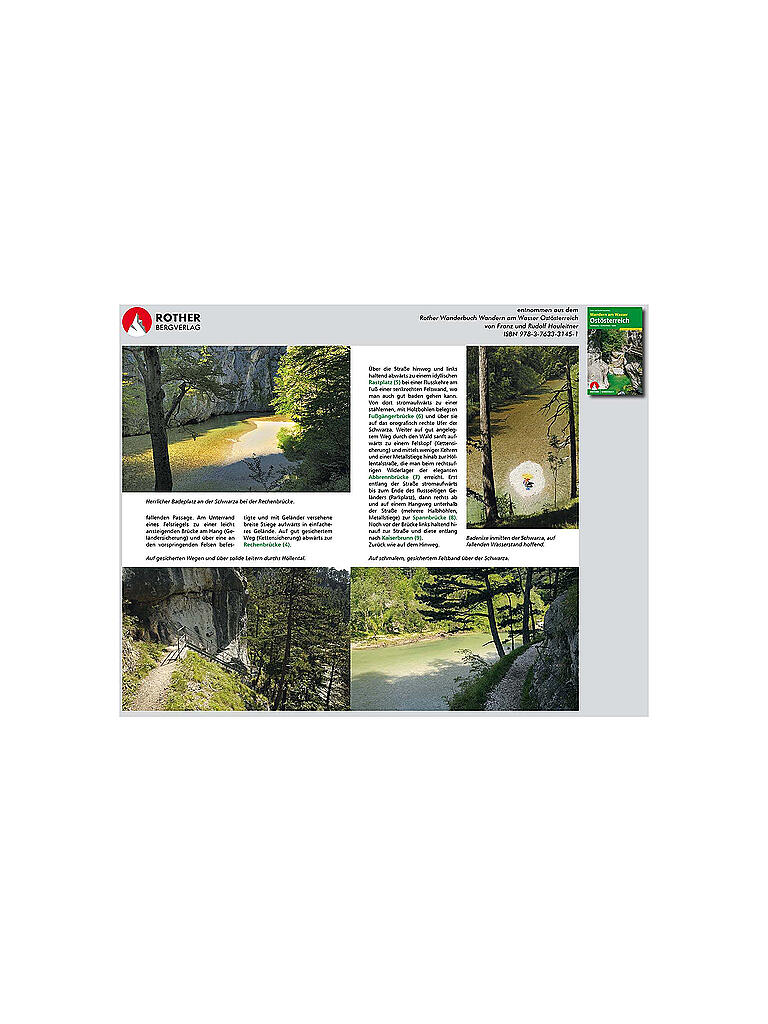FREYTAG & BERNDT | Rother Wanderbuch Wandern am Wasser Ostösterreich | keine Farbe