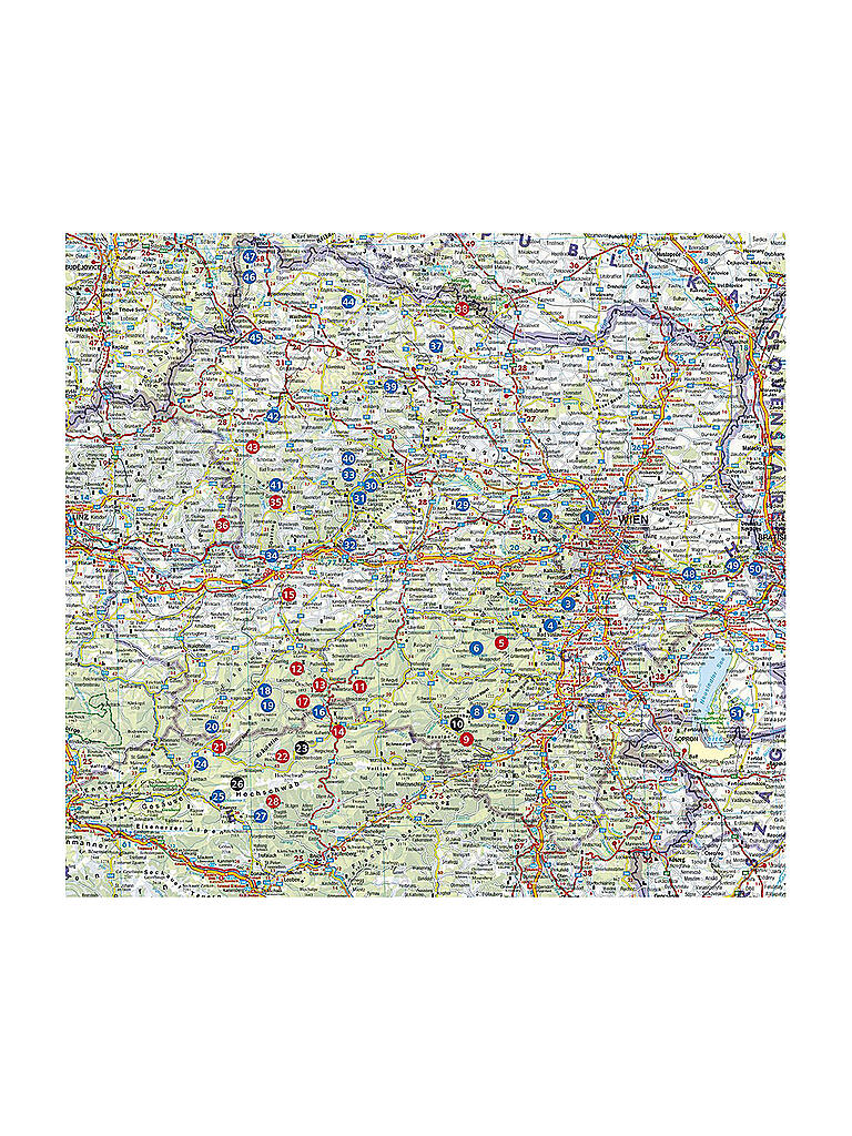FREYTAG & BERNDT | Rother Wanderbuch Wandern am Wasser Ostösterreich | keine Farbe