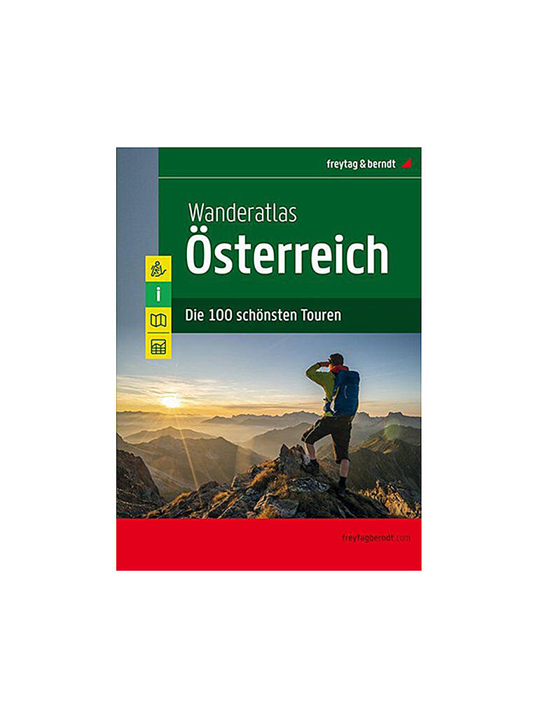FREYTAG & BERNDT | Wanderatlas Österreich - Jubiläumsausgabe | keine Farbe
