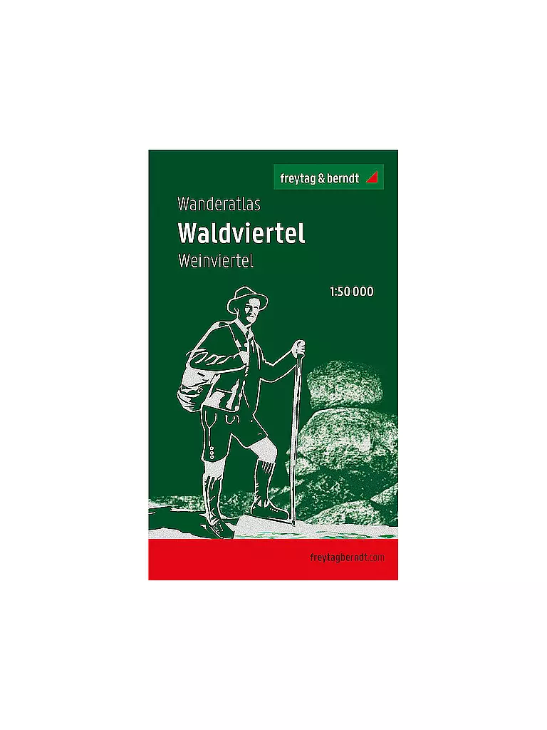 FREYTAG & BERNDT | Wanderkarte Waldviertel, Weinviertel Maßstab 1:50.000 | keine Farbe