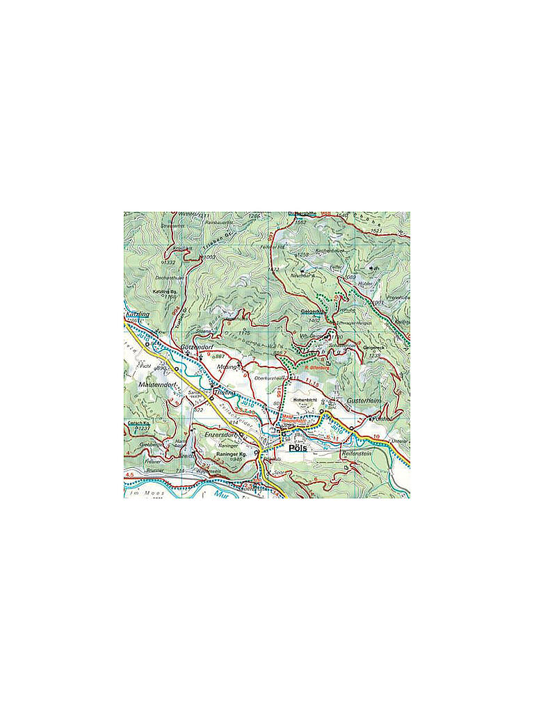 FREYTAG & BERNDT | Wanderkarte WK 212 Seetaler Alpen - Seckauer Alpen - Judenburg - Knittelfeld, 1:50.000 | keine Farbe