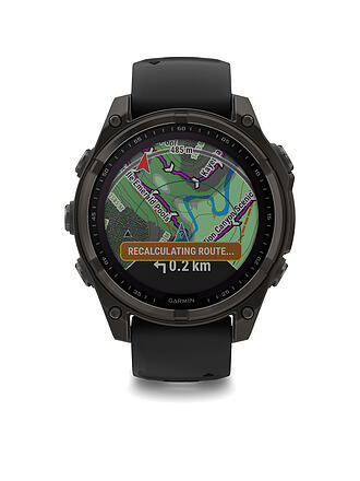 GARMIN |  GPS-Multisport-Smartwatch Fenix 8 Solar Sapphire  47mm