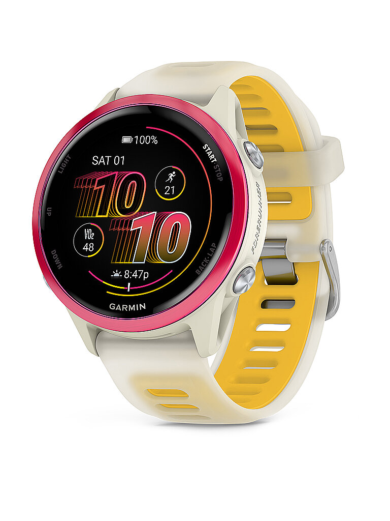 GARMIN GPS-Laufuhr Forerunner® 570 42mm creme