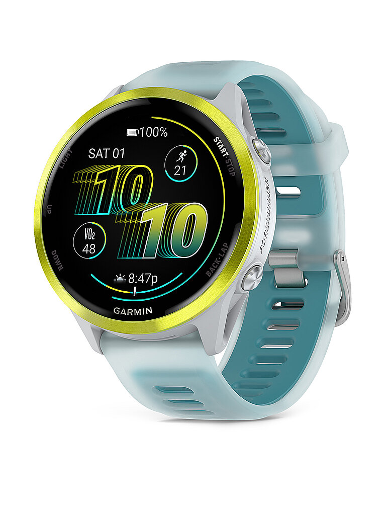 GARMIN GPS-Laufuhr Forerunner® 570 47mm hellblau