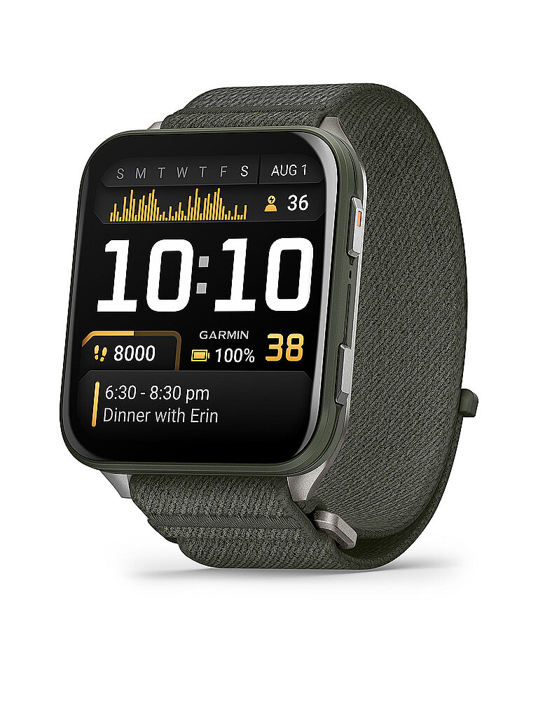 GARMIN GPS-Smartwatch Venu X1 moosgruen dunkelgrün