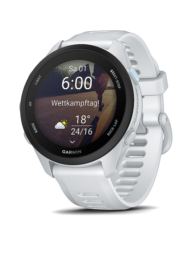 GARMIN GPS-Laufuhr Forerunner® 70 weiss