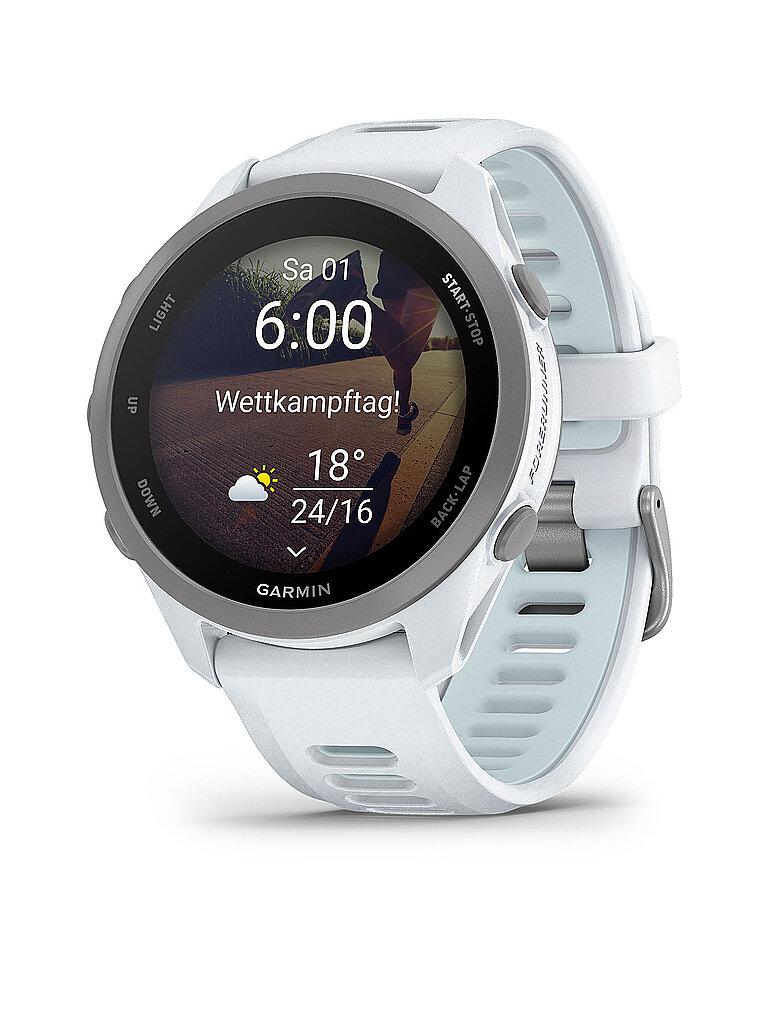 GARMIN GPS-Laufuhr Forerunner® 170 Music weiss