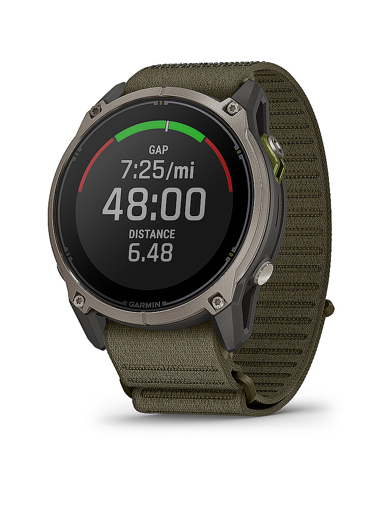 GARMIN GPS-Multisport-Smartwatch Enduro 4 Schwarz/Titan schwarz