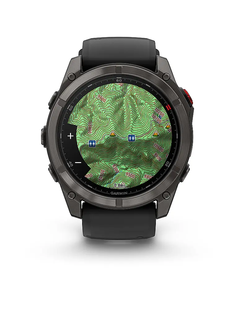 GARMIN | GPS-Multisportuhr fēnix® 8 Pro – 47 mm, AMOLED | schwarz