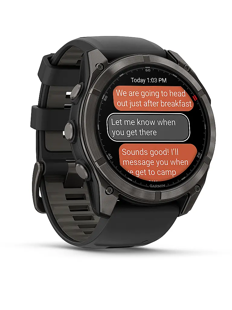GARMIN | GPS-Multisportuhr fēnix® 8 Pro – 51 mm, AMOLED | schwarz