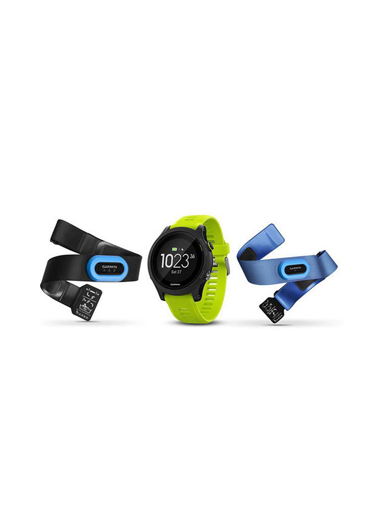 GARMIN | GPS-Multisportuhr Forerunner 935 Triathlon-Bundle (Schwarz mit gelbem Armband) | bunt