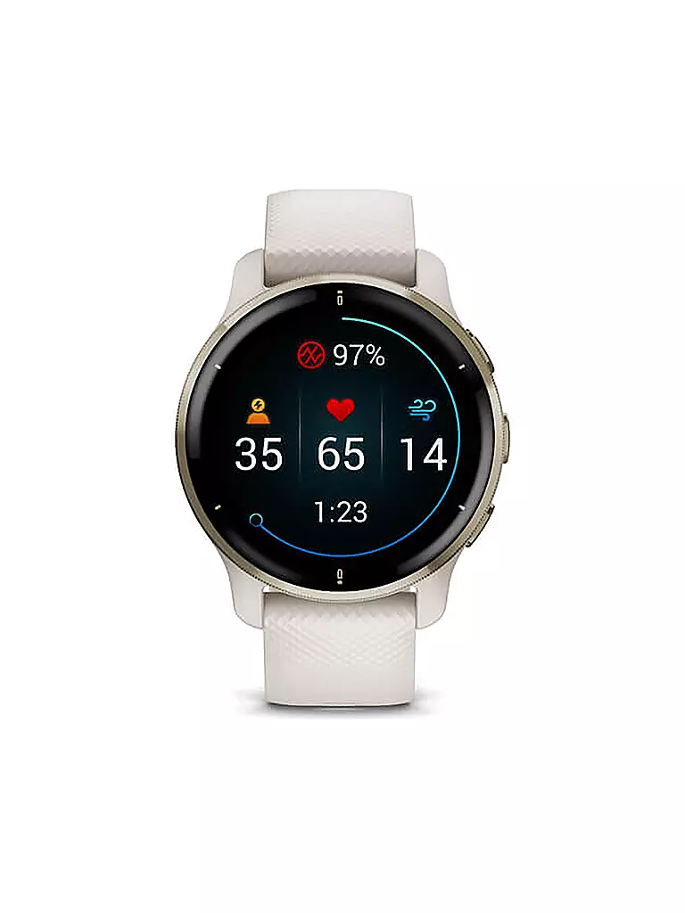 GARMIN | GPS-Smartwatch Venu 2 Plus | weiss