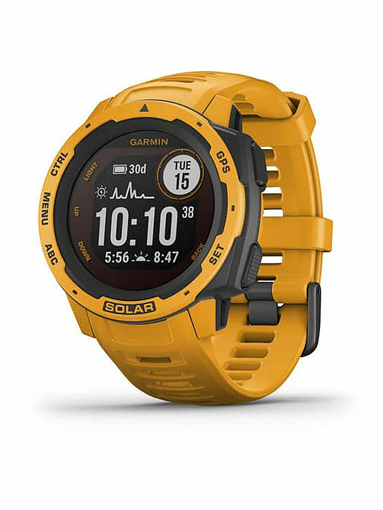 GARMIN | GPS-Sportuhr  Instinct® Solar | gelb