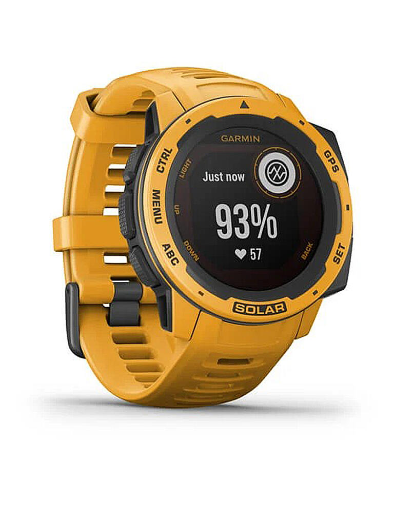 GARMIN | GPS-Sportuhr  Instinct® Solar | gelb