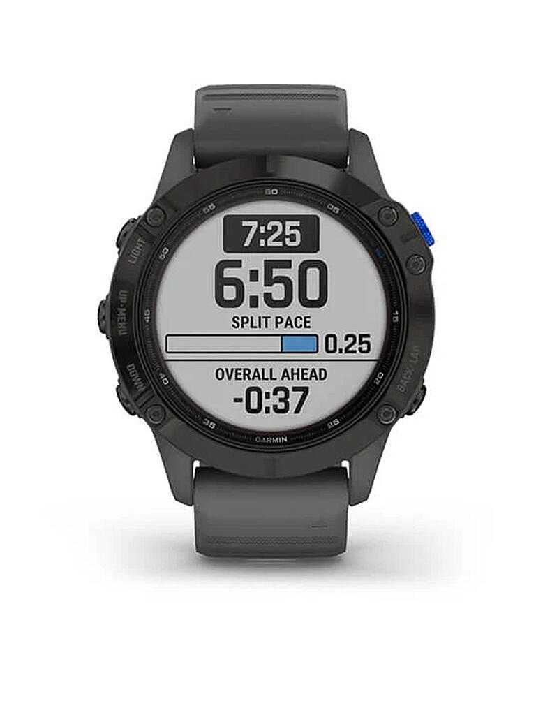 GARMIN | GPS-Sportuhr Fenix 6 – Pro Solar Edition | schwarz