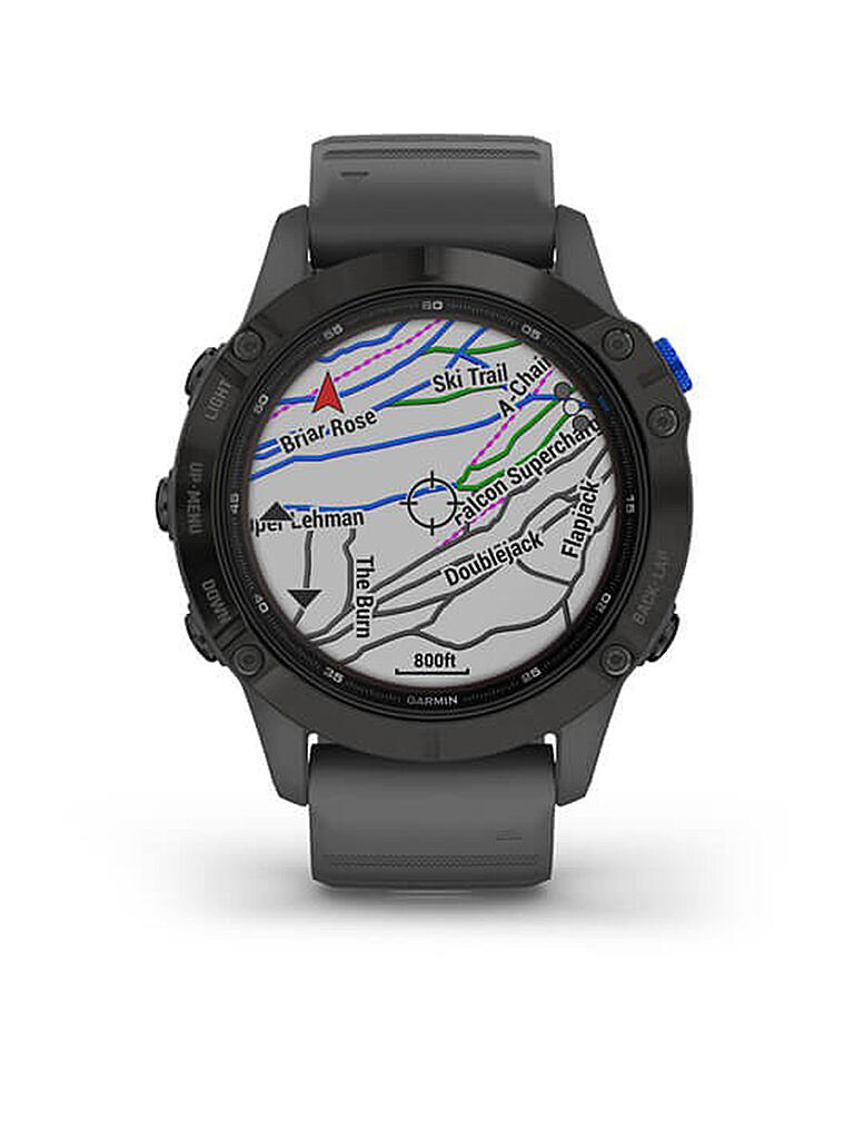 GARMIN | GPS-Sportuhr Fenix 6 – Pro Solar Edition | schwarz