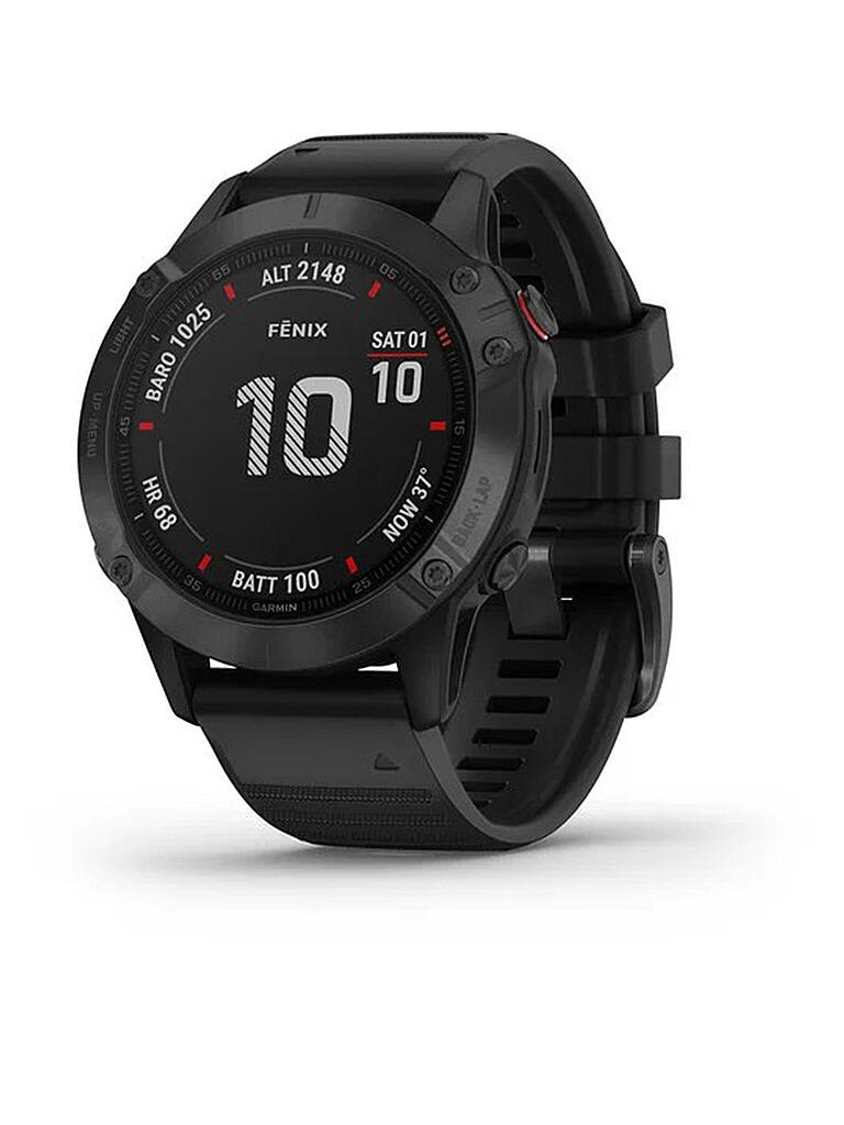 GARMIN | GPS-Sportuhr Fenix 6 Pro | schwarz