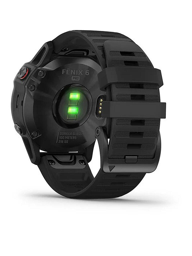 GARMIN | GPS-Sportuhr Fenix 6 Pro | schwarz