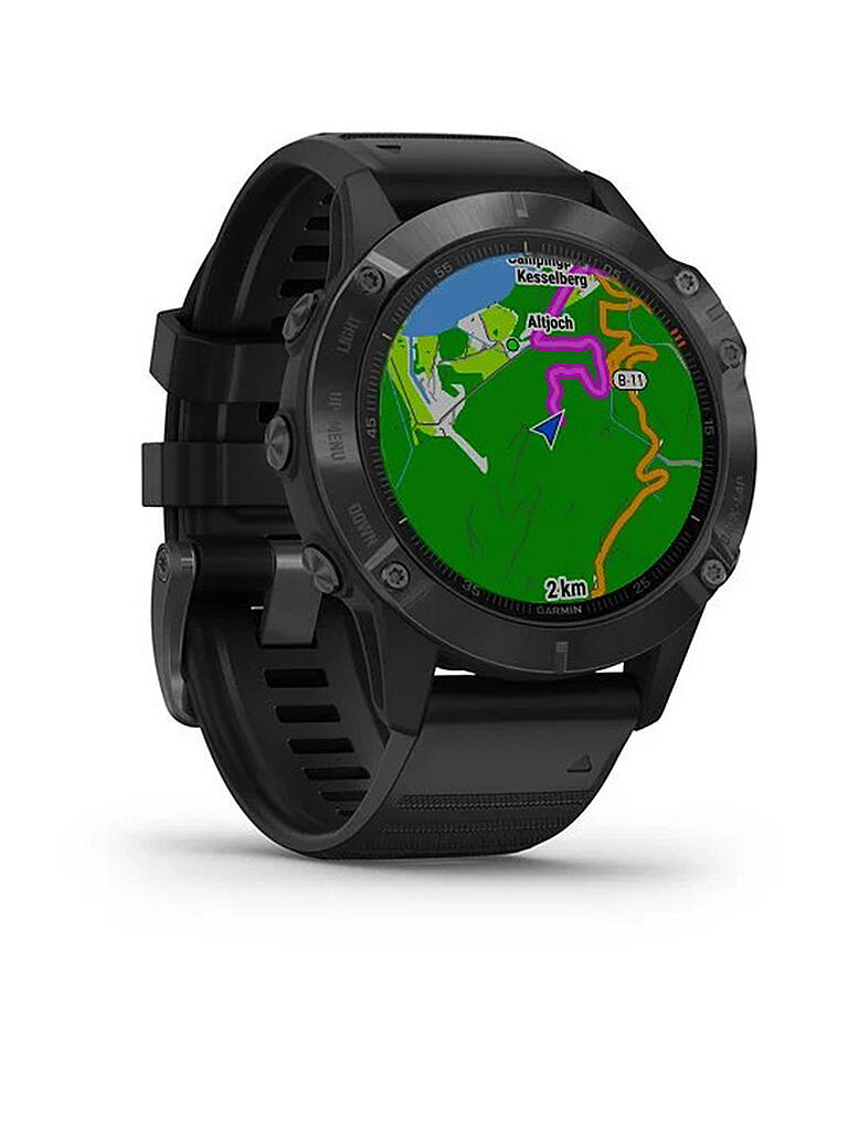 GARMIN | GPS-Sportuhr Fenix 6 Pro | schwarz