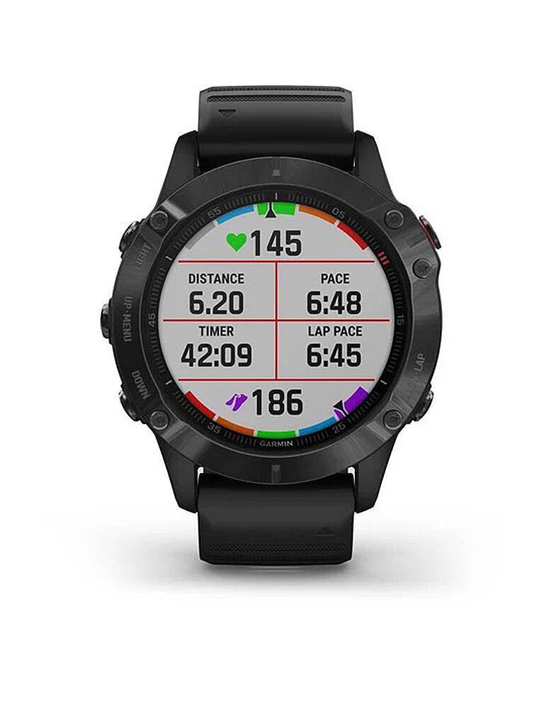 GARMIN | GPS-Sportuhr Fenix 6 Pro | schwarz