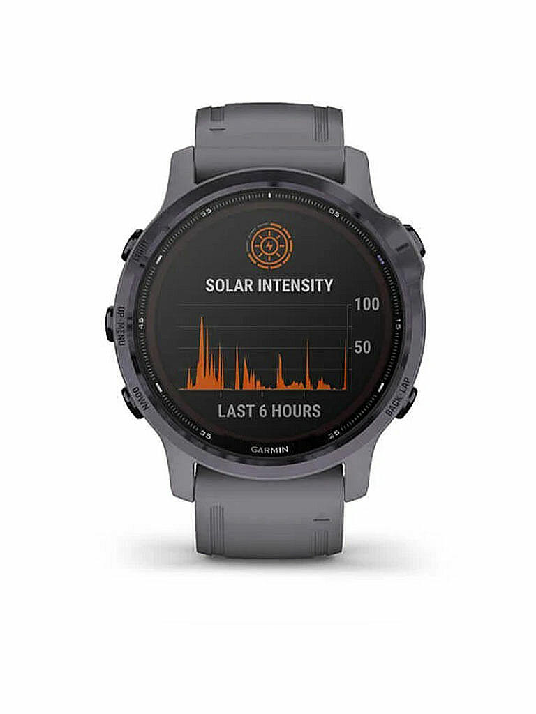 GARMIN | GPS-Sportuhr Fenix 6S – Pro Solar | grau