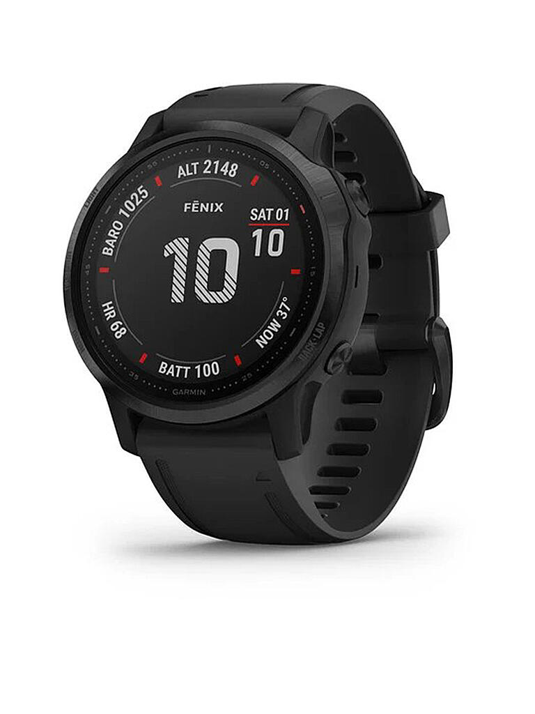 GARMIN | GPS-Sportuhr Fenix 6S Pro | schwarz