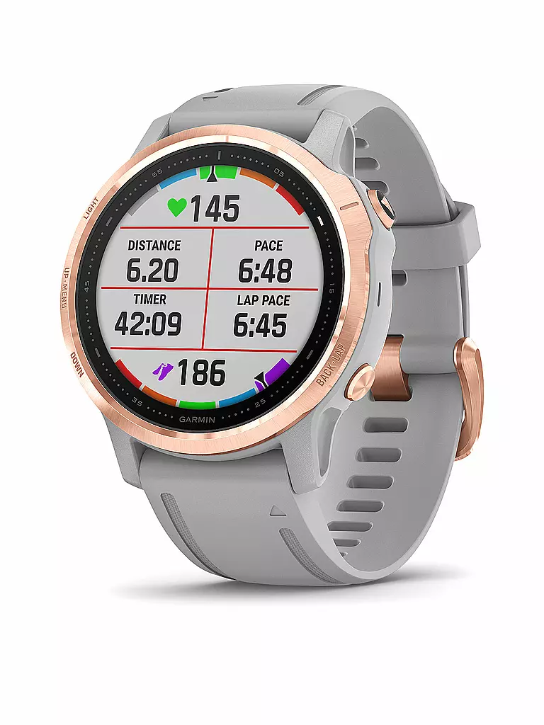 GARMIN | GPS-Sportuhr Fenix 6S Sapphire | grau