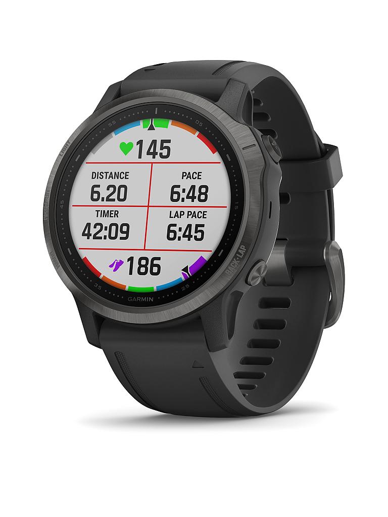 GARMIN | GPS-Sportuhr Fenix 6S Sapphire | grau