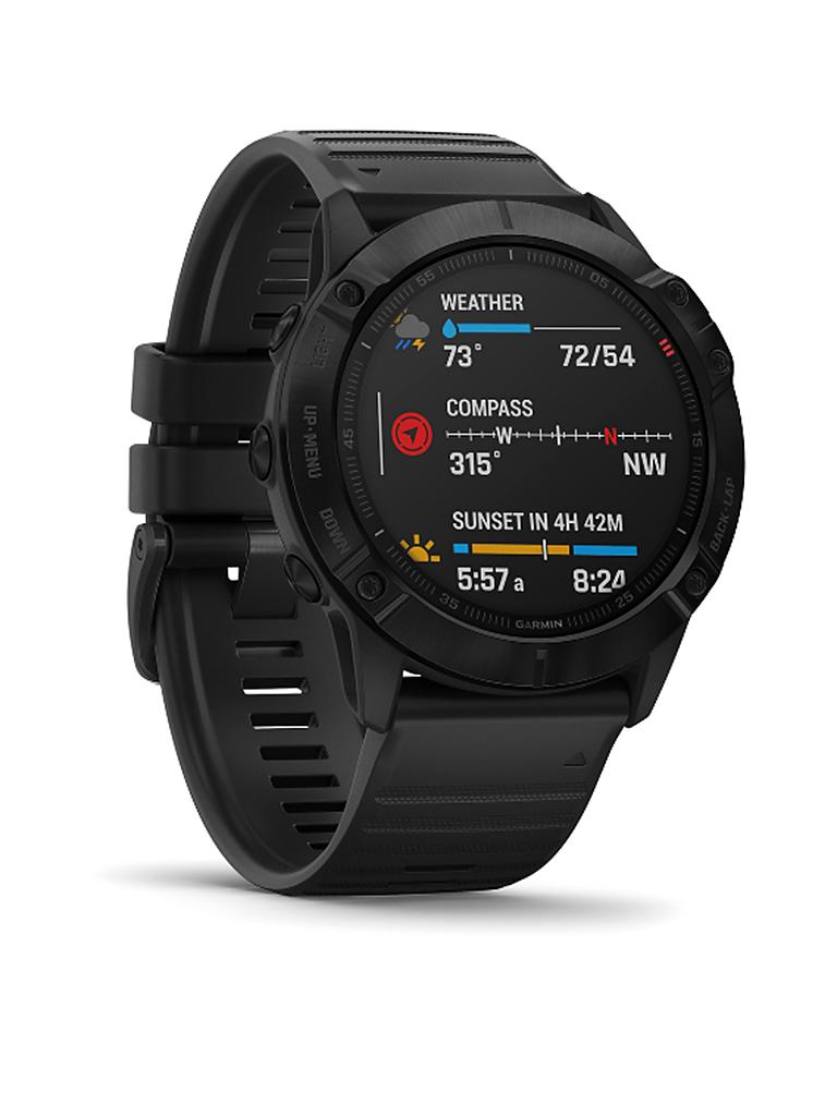 GARMIN | GPS-Sportuhr Fenix 6X Pro | grau