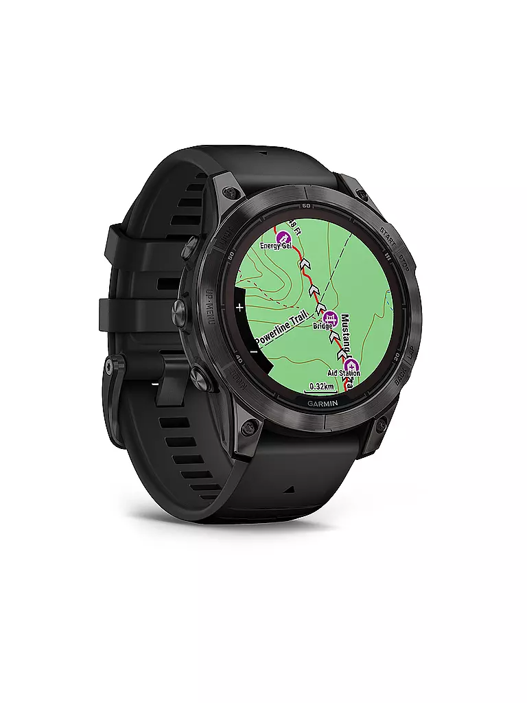 GARMIN | GPS-Sportuhr fenix 7 Pro Sapphire Solar | silber