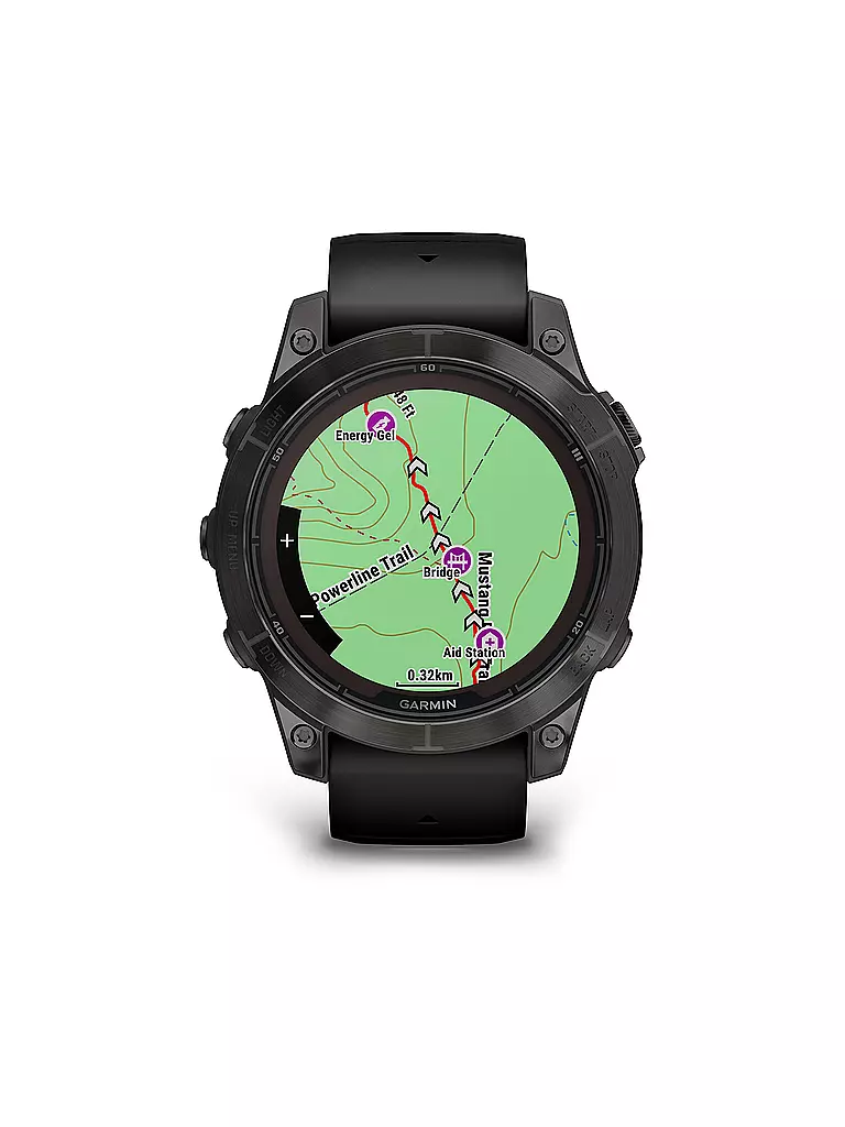 GARMIN | GPS-Sportuhr fenix 7 Pro Sapphire Solar | silber